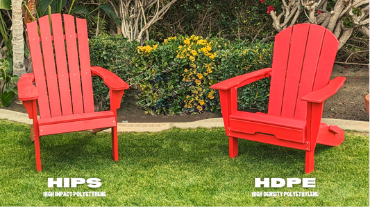 How to choose outdoor patio Adirondack chair materials?