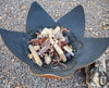 "Fire Flower" Fire Bowl with Hollow Base (Made In USA)