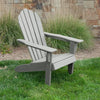 Open-Box Essential Adirondack Chair by ResinTeak - Gray