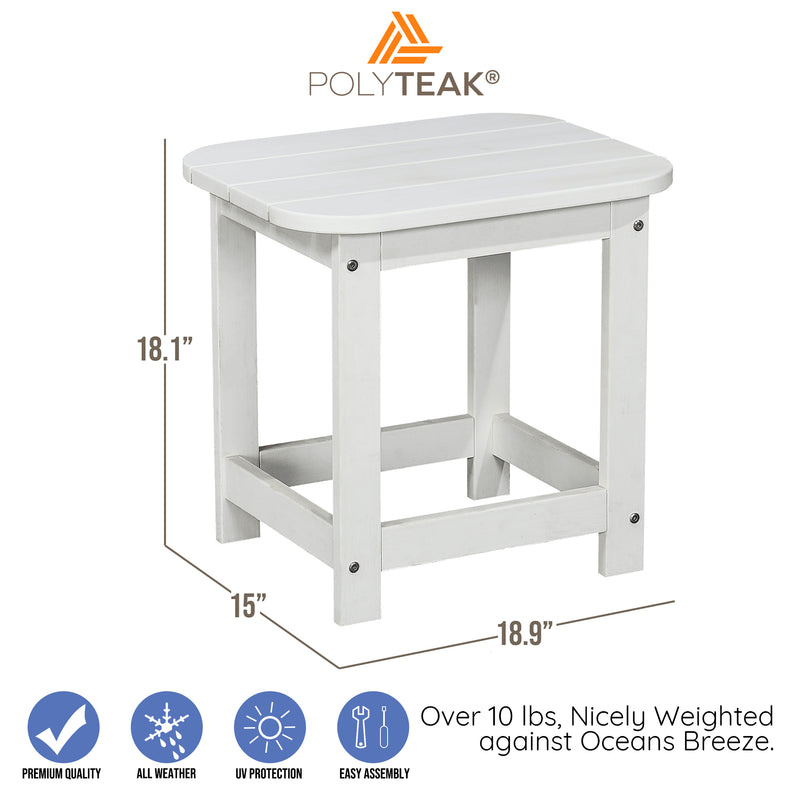 PolyTEAK Compact Side Table