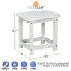Open-Box Compact Side Table - Blue