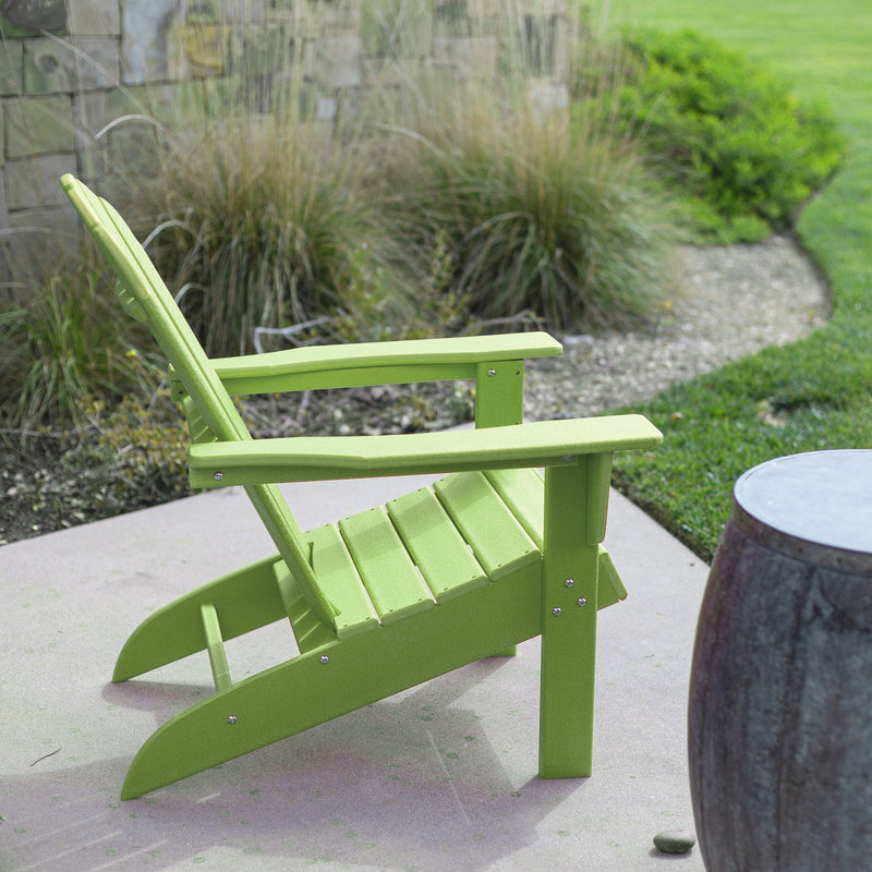 Open-Box Essential Adirondack Chair by ResinTeak - Green