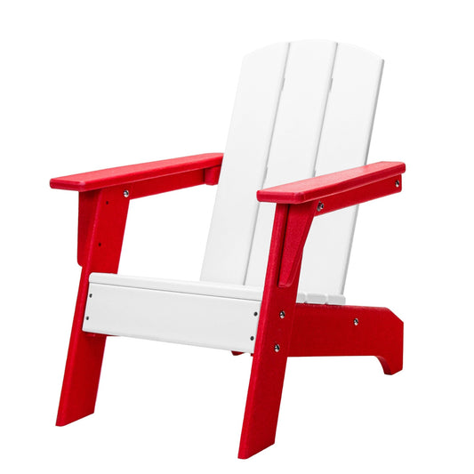 Open-Box ResinTEAK Child-Size Adirondack Chair - Red 2